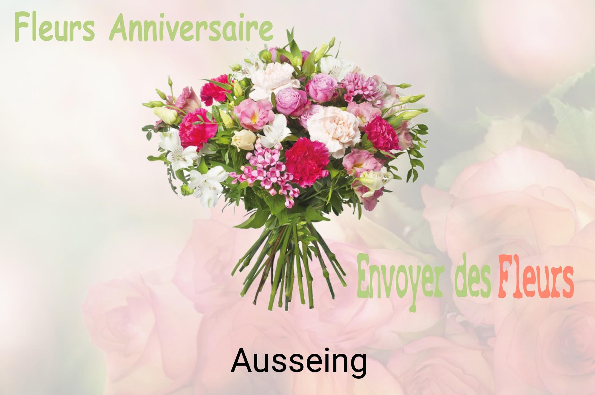 Bouquet de fleurs d’anniversaire livré à Ausseing